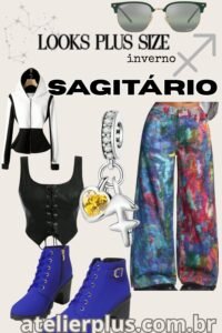 Looks Plus size para o signo de sagitario look plus size sagitário
