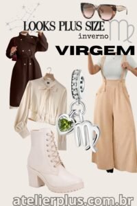 Looks Plus size para o signo de virgem look plus size virgem