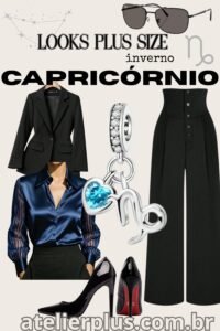 Looks Plus size para o signo de capricórnio look plus size capricornio